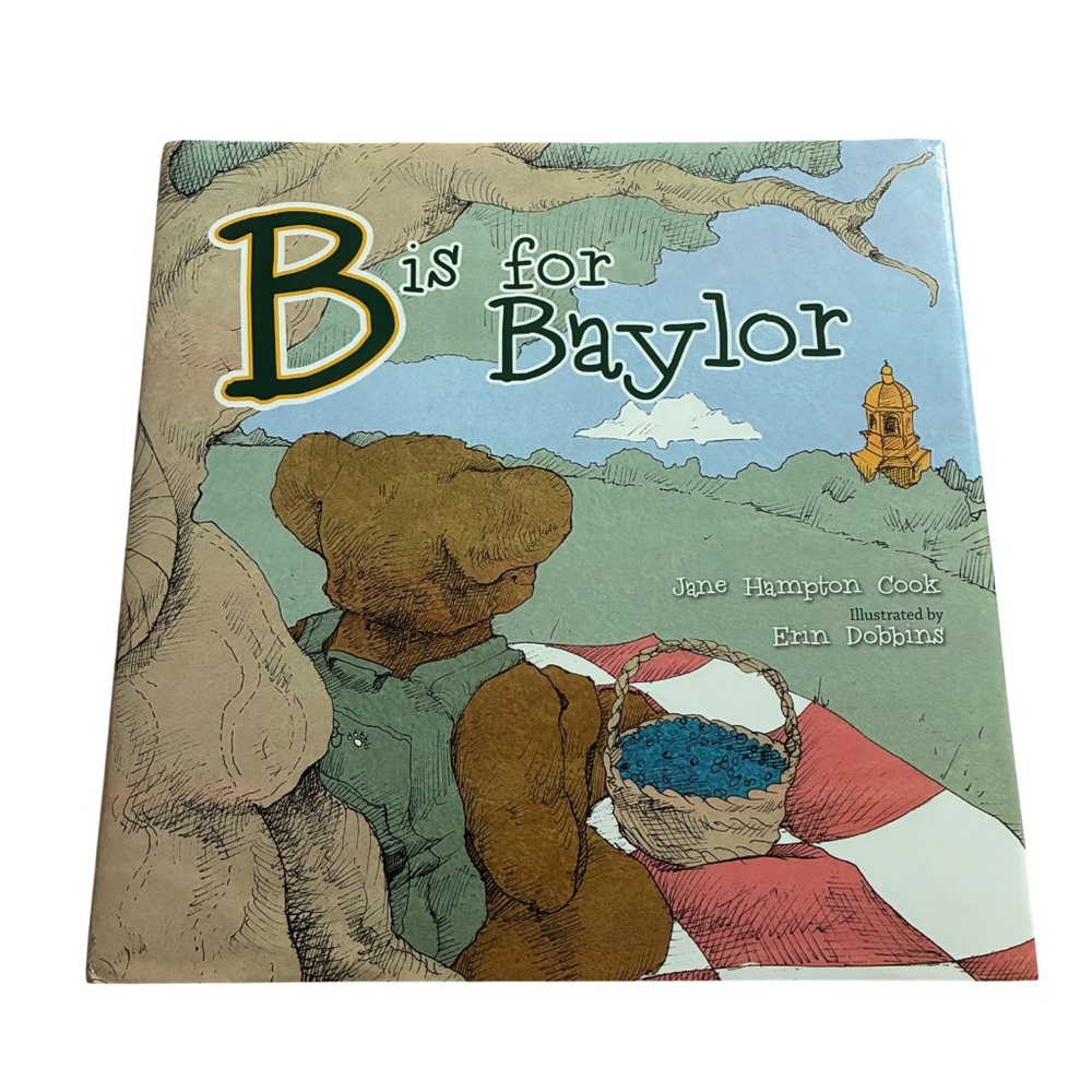B is For Baylor Jane Hampton Cook Alphabet Hardcover Book Baylor University